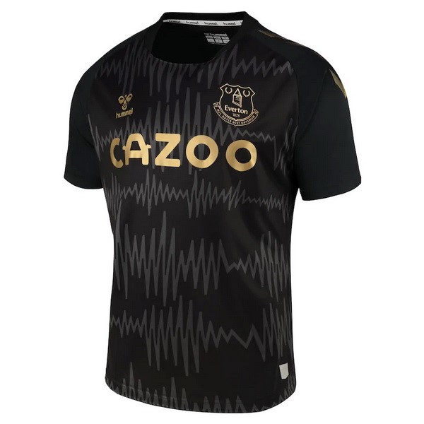 Thailande Maillot Football Everton Third Gardien 2020-21 Noir